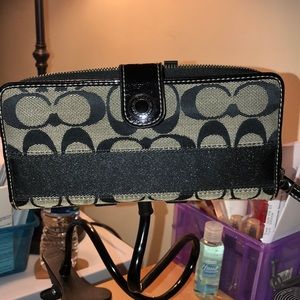 Black and Grey wallet